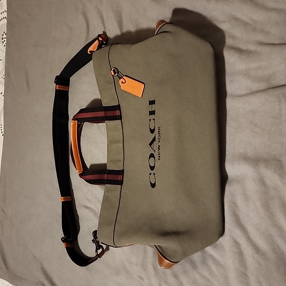 Coach Canvas Tote 38